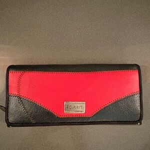 Leather vintage Esprit wallet